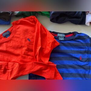 Boys size 6 polo shirts